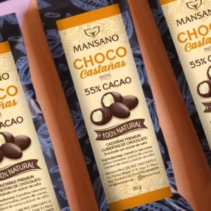 choco castaÑa 55% cacao sin azucar (50gr) (copy)